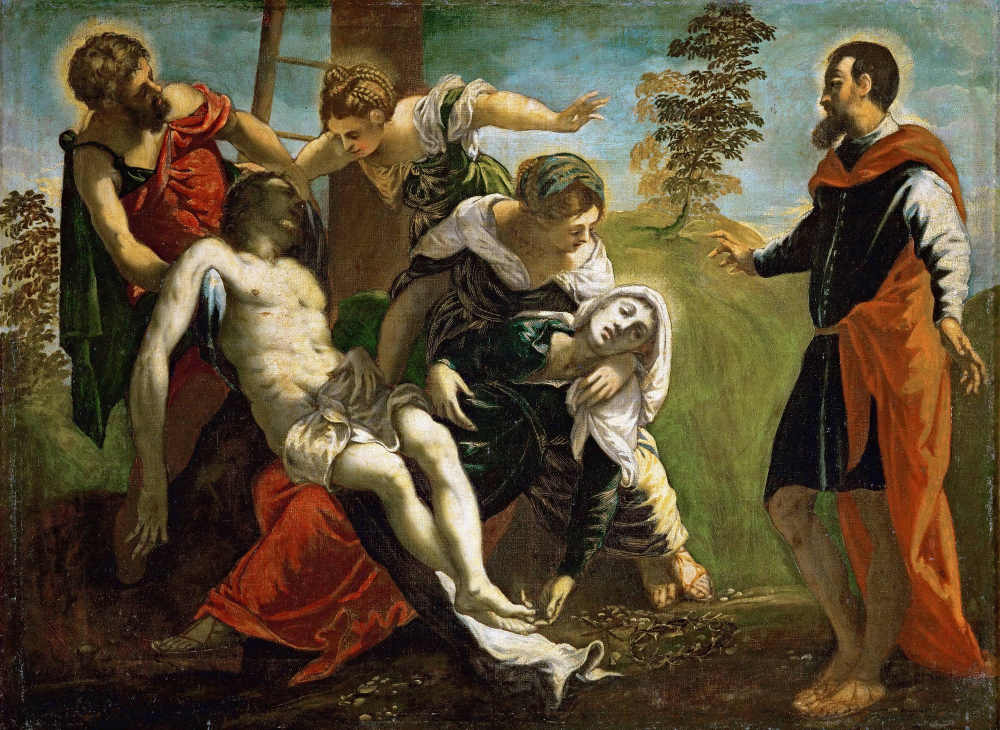 Jacopo Robusti detto Jacopo Tintoretto, Deposizione di Cristo, 1519 - 1594, Gallerie dell'Accademia di Venezia