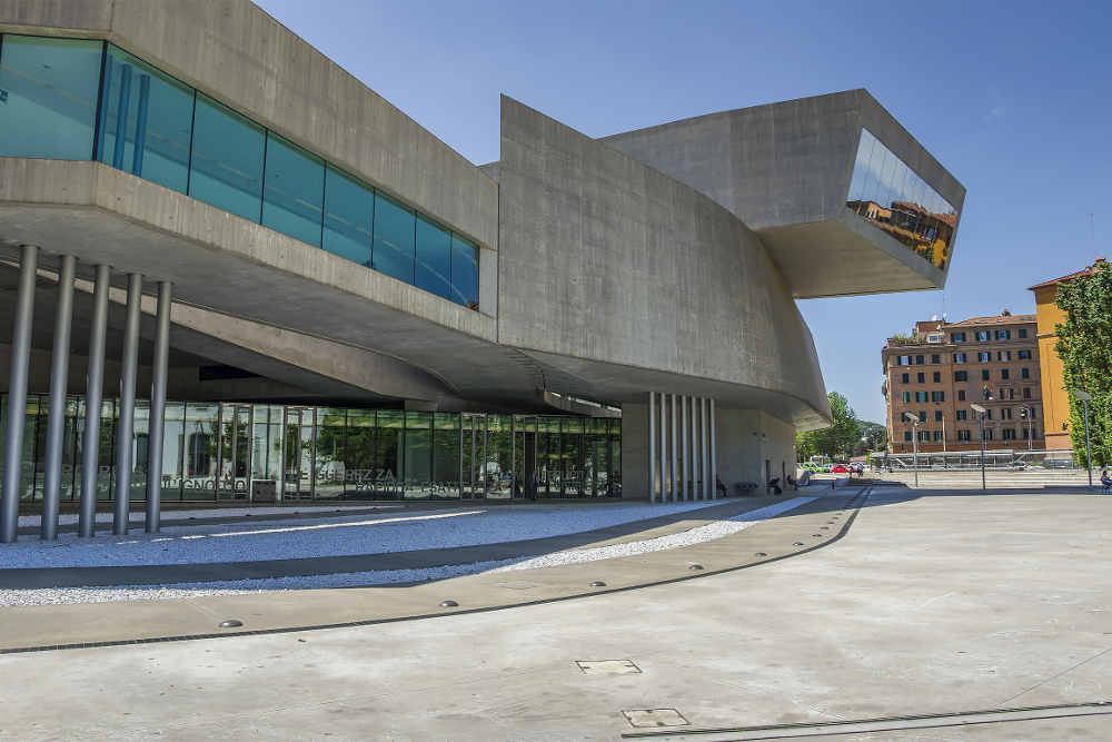 Заха Хадид, Музей MAXXI, Рим © Kotsovolos Panagiotis / Shutterstock.com